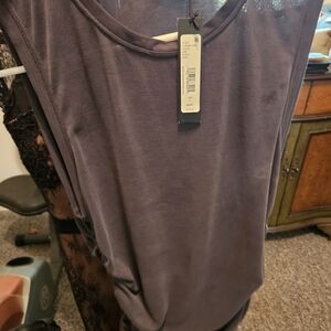 Women's Pu Sleeveless Top